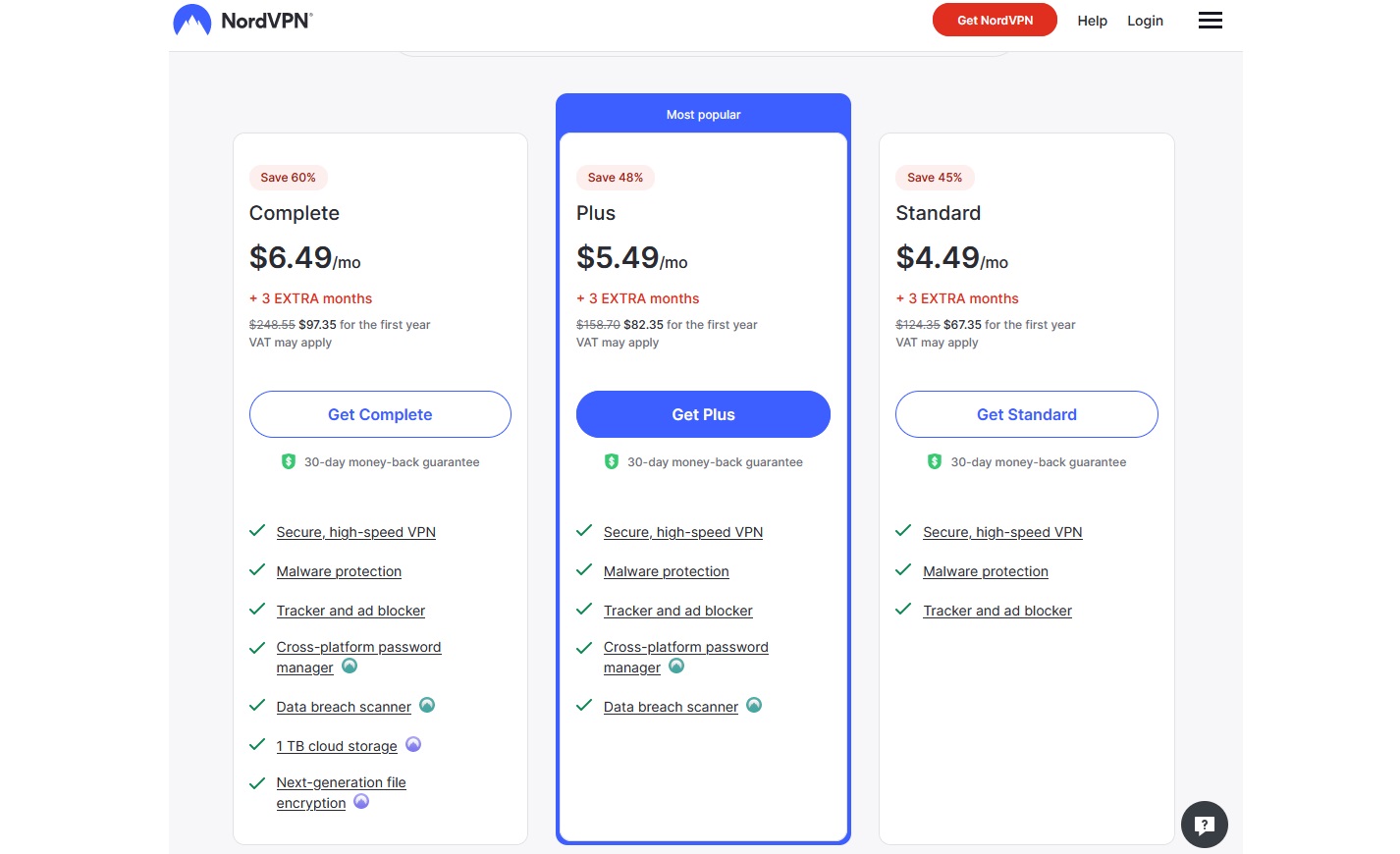 nordvpn plus plan 48 percent